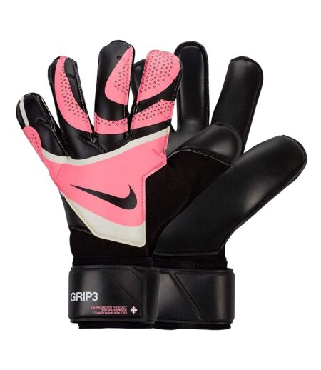 Gants De Gardien De But Grip3 Adulte Rose Noir Nike