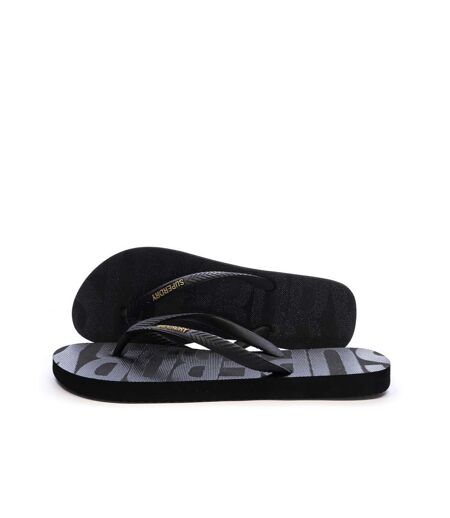 Tongs noir superdry essental flip flop