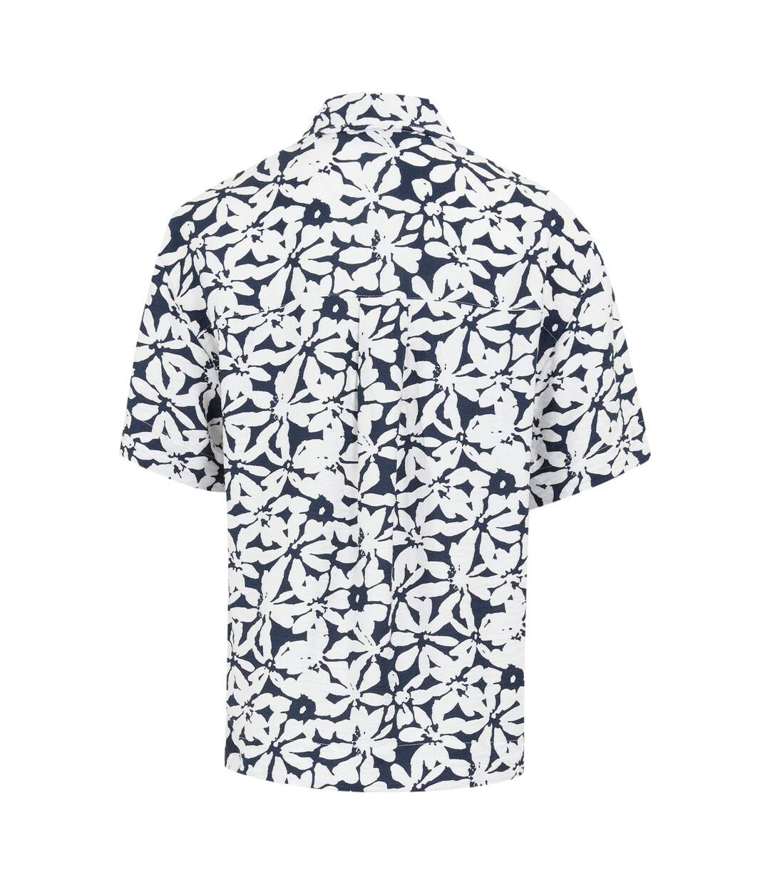Chemisier Motif/style Floral Salise Femme Bleu Marine Blanc Regatta-3