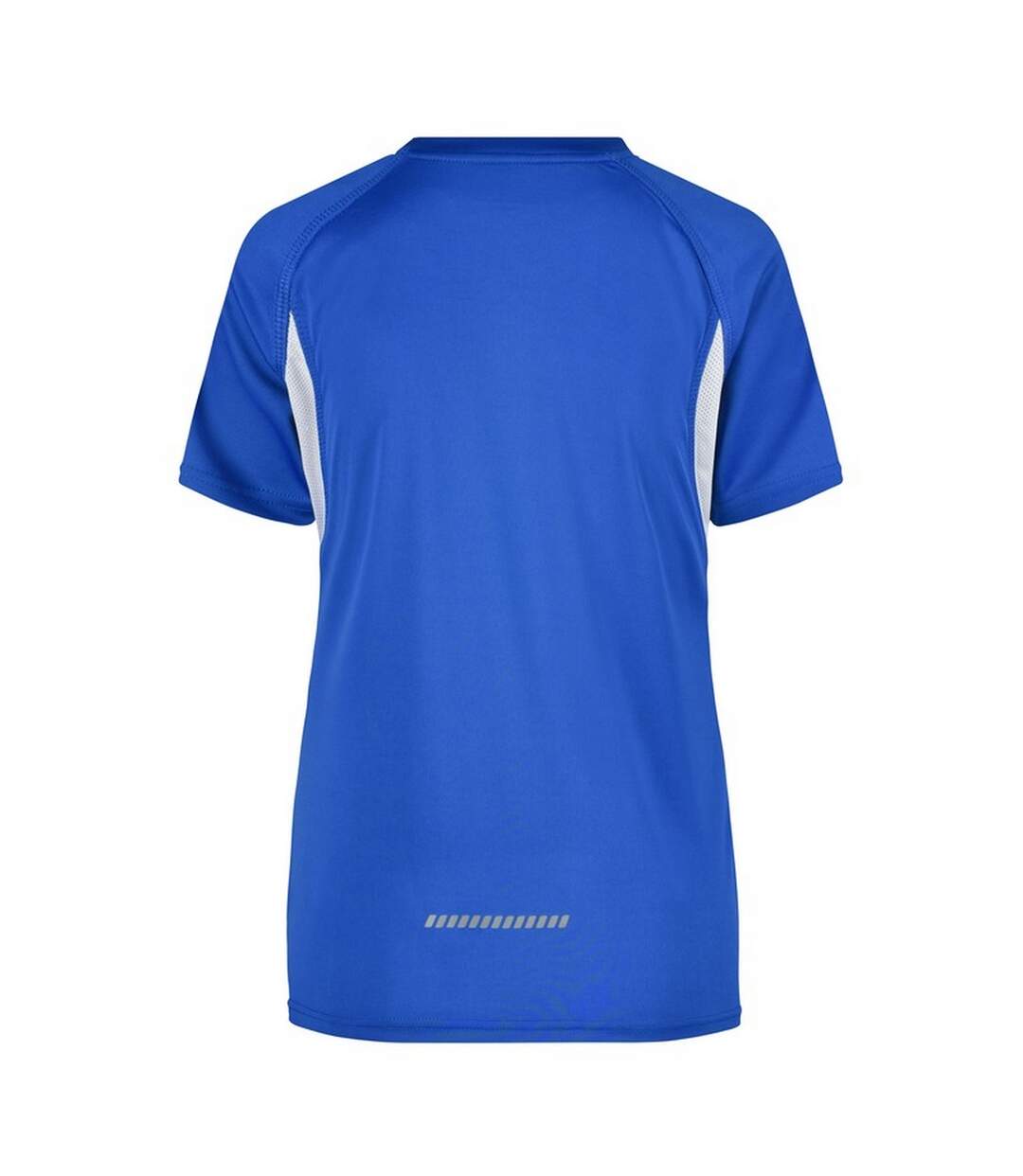 T-shirt Course À Pied Femme Bleu Roi Blanc James And Nicholson-3