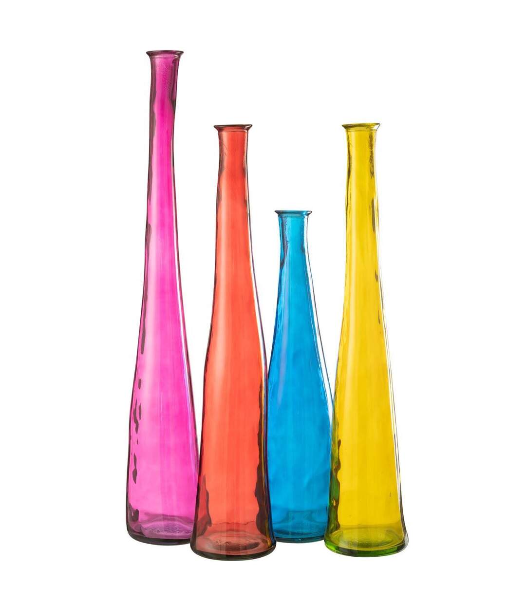 Vase en Verre Noah 100cm Rouge-2