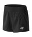 Womens/ladies Classic Core Running Shorts Black New Balance-1