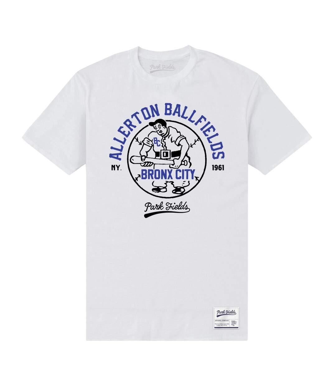 T-shirt bronx adulte blanc Park Fields-1