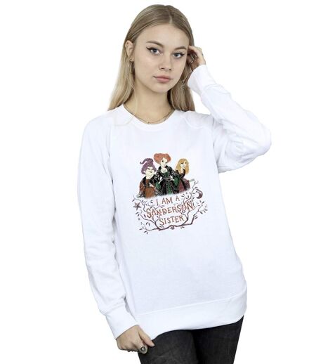 Disney Sweatshirt Hocus Pocus Sanderson Sister - Femmes/Dames (Blanc) - UTBI15573