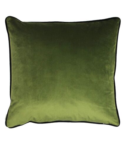 Evans Lichfield Midnight Garden Bee Throw Pillow Cover (Black/Green) (43cm x 43cm)