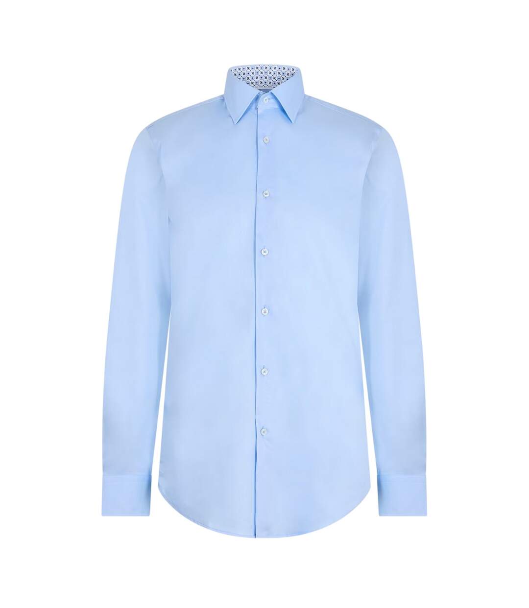 Chemise Manches Longues Homme Bleu Pastel Boss-1