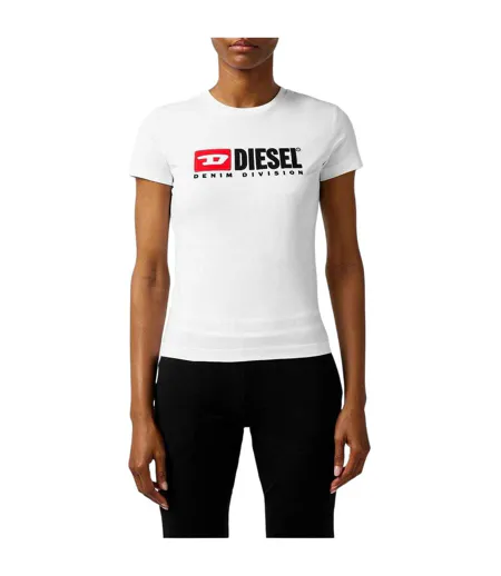 T-shirt Diegor Div Femme Blanc Diesel