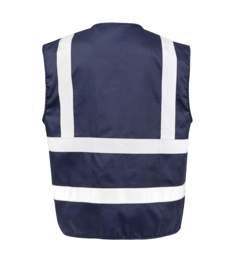 Gilet de sécurité adulte bleu marine Result Safe-Guard