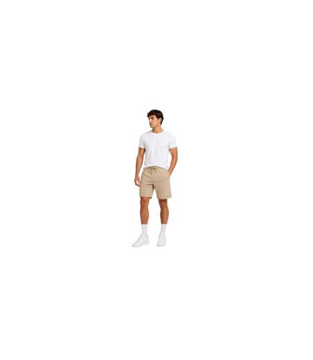Mens Dinkoe Cotton Logo Sweat Shorts Medium Brown Hugo