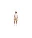 Mens Dinkoe Cotton Logo Sweat Shorts Medium Brown Hugo-1