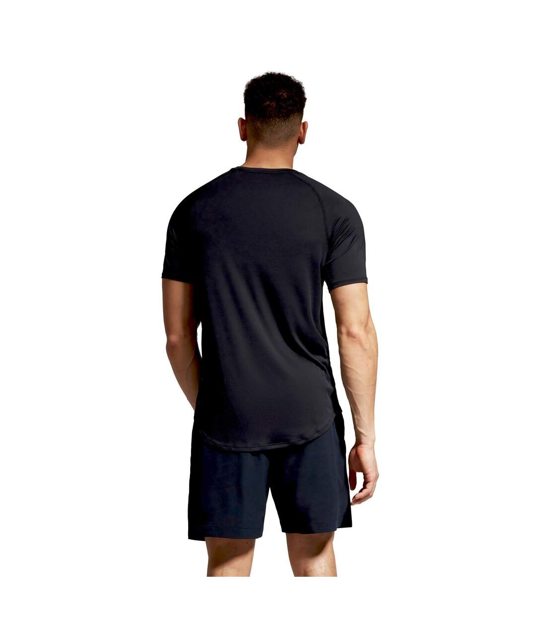 Mens Big Logo Super Light T-shirt Black Gunmetal Grey Canterbury-3