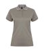 Henbury Womens/Ladies Coolplus® Fitted Polo Shirt (Heather Gray)