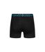 Boxers monoglow homme noir Crosshatch