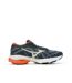 Chaussures de running noir/rouge femme mizuno wave ultima-2
