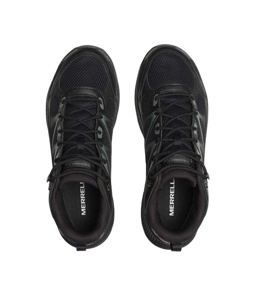 Mens Tempo Hiking Boots Black Merrell-4