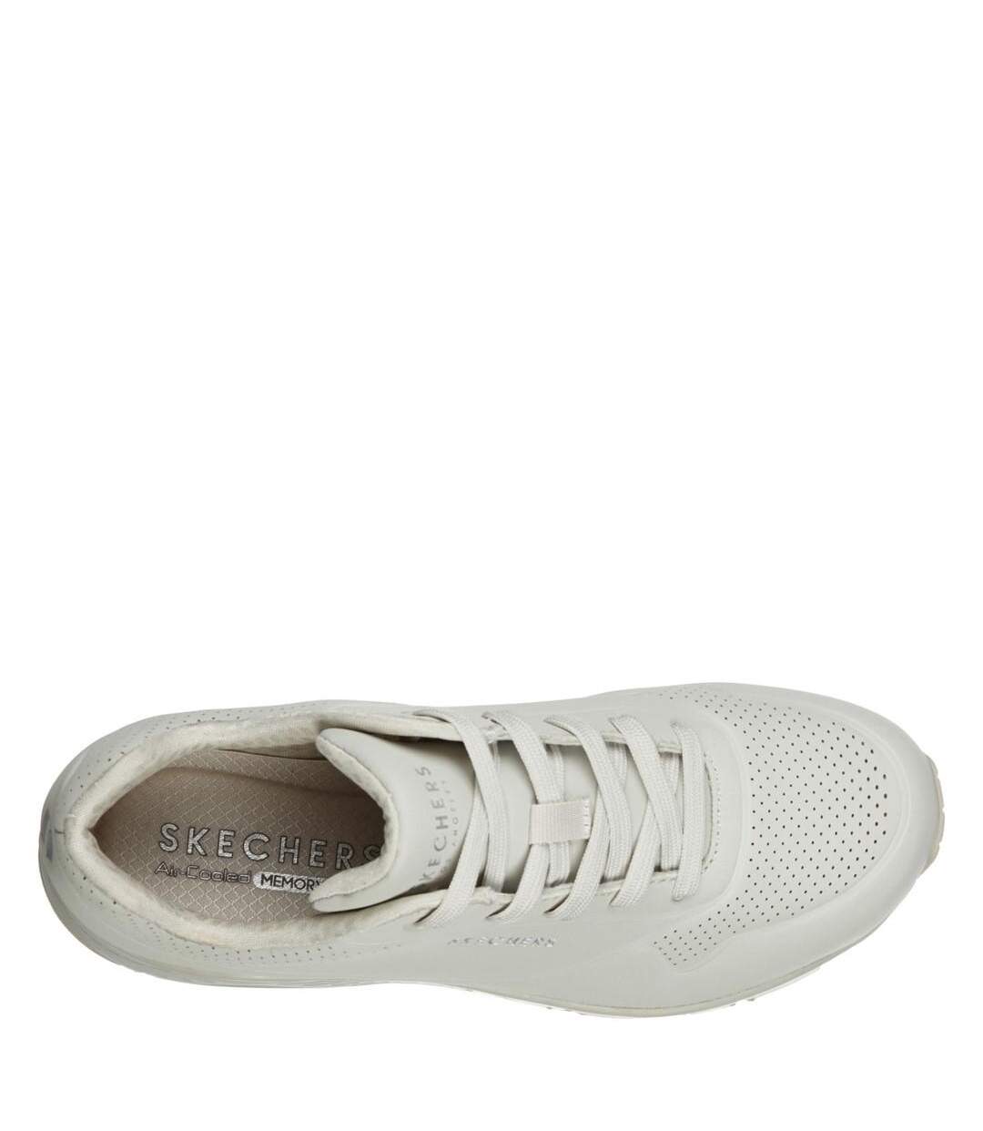 Skechers Womens/Ladies Uno Stand On Air Trainers (Off White) - UTFS7377-3