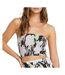 Bandeau noir à fleurs femme billabong keep it simple-1