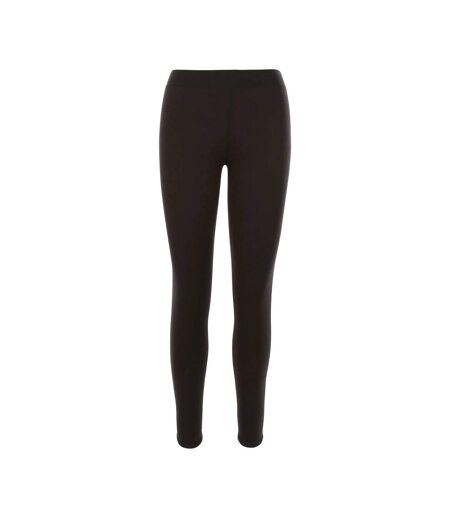 Legging Uni Et Doublé À Taille Élastiquée Fuzzy Femme Noir Trespass