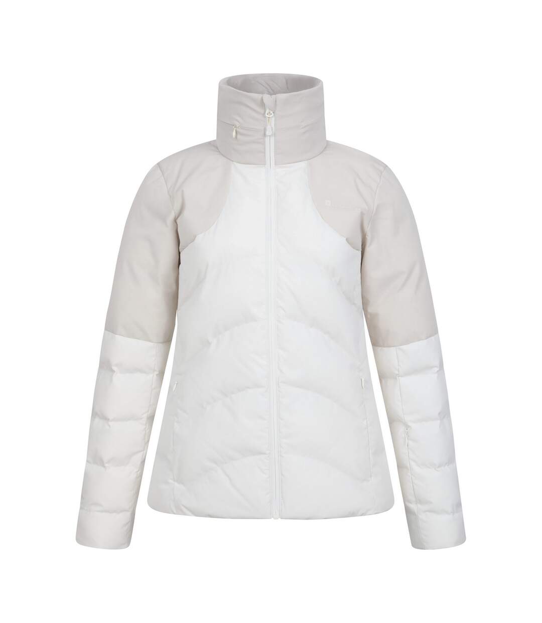 Blouson de ski cairngorm femme blanc cassé Mountain Warehouse-1