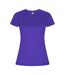 T-shirt Imola Femme Mauve Roly Eco-1
