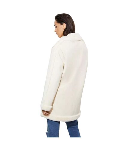 Manteau luxe femme blanc cassé Dorothy Perkins Dorothy Perkins