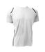 Gamegear® Cooltex® Short Sleeved T-Shirt / Mens Sportswear (Black/Fluorescent Orange) - UTBC451