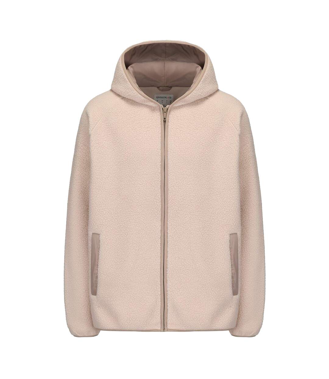 Veste Polaire Femme Beige SoulCal-1