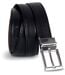 +++ FDS 230925 +++ Ceinture cuir réversible - KP810 - noir et marron - 35 mm-3