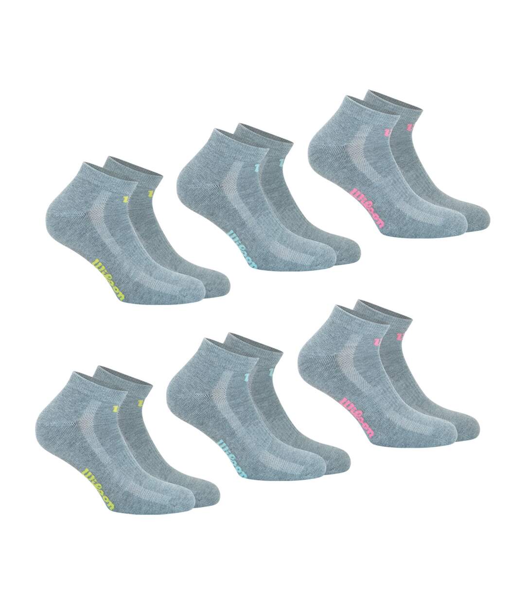 Lot de 6 paires de chaussettes basses femme Essentiel Wilson-1