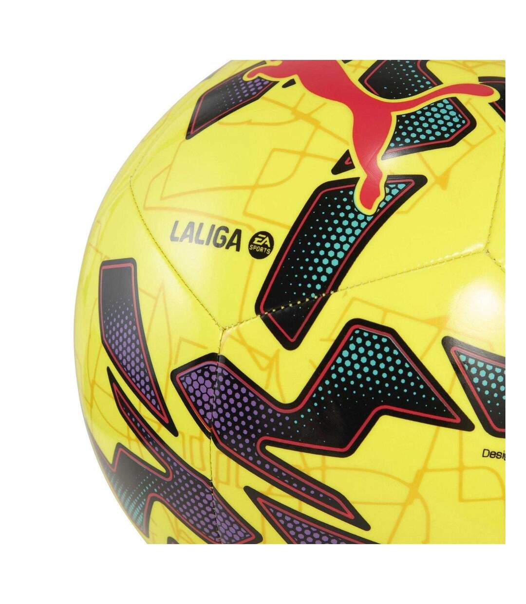 Orbita Laliga 1 Football 5 Fluorescent Yellow Puma-2