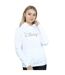 Disney Sweat à capuche avec logo Glacial - Femmes/Ladies (Blanc) - UTBI5990-2