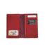 Katana - Etui pour passeport en cuir - rouge - 2954