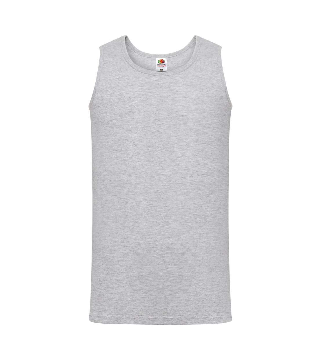 Mens Valueweight Heather Athletic Vest Top Heather Grey Fruit Of The Loom-1