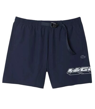 Short de bain homme bleu Lacoste