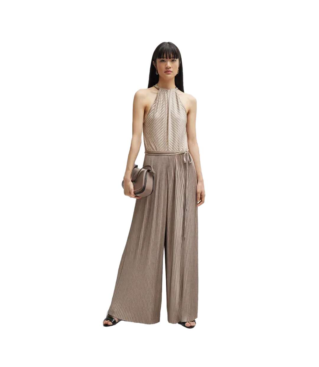 Combinaison sans manches exuma femme beige Hugo Boss-3