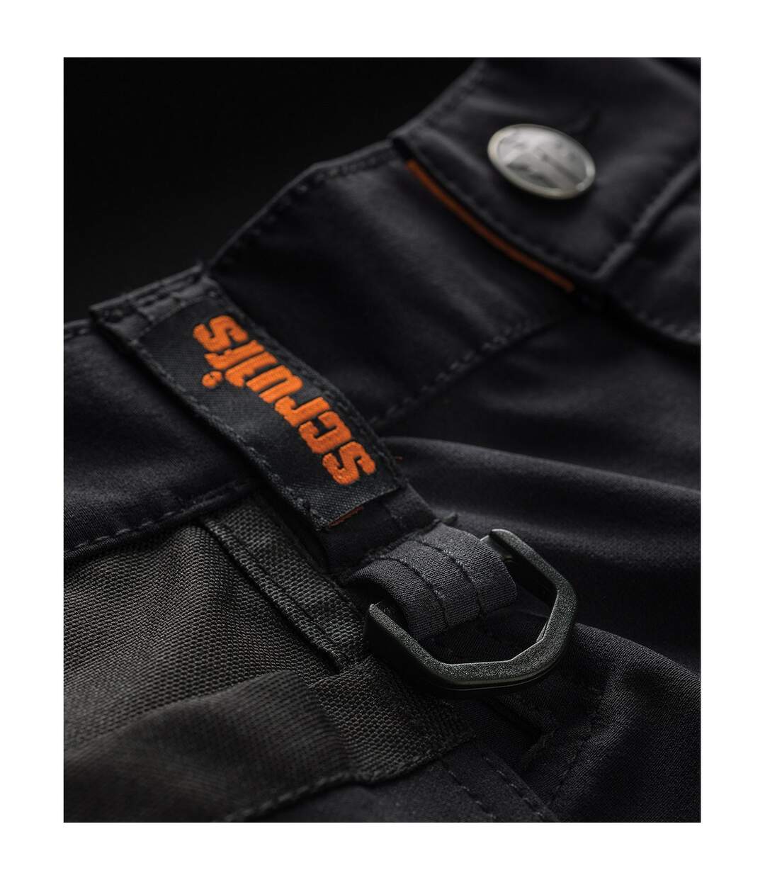 Pantalon pro flex plus homme noir Scruffs