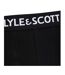 Lot De 10  Boxers Motif/style Uni Homme Noir Lyle & Scott-3
