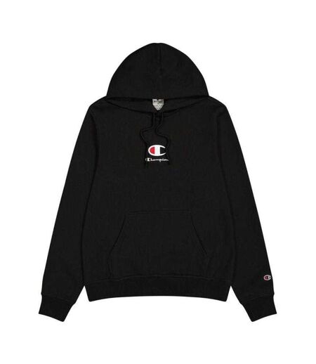 Sweat À Capuche Motif/style Logo Homme Noir Champion