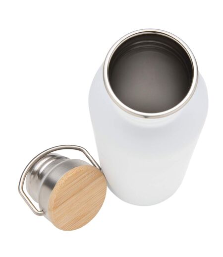 Modern stainless steel 710ml bottle one size white XD Collection