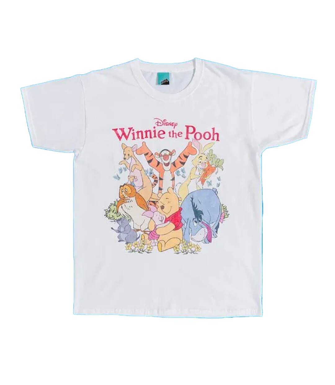 T-shirt Motif/style Amis Adulte Blanc Winnie The Pooh-2