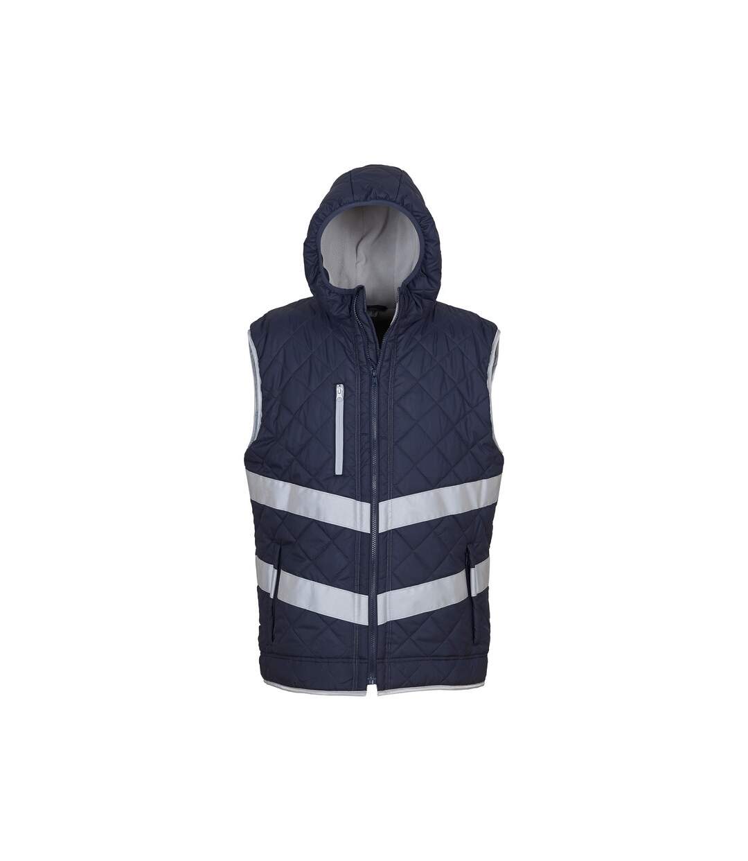 Yoko Gilet à capuche unisexe Hi Vis Kensington pour adultes (Bleu marine) - UTRW6286