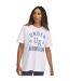 Womens/ladies Oversized T-shirt White Under Armour-1
