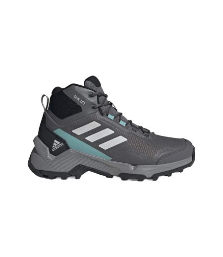 Womens/ladies eastrail 2.0 rain.rdy mid cut hiking shoes grey five/dash grey/core black Adidas