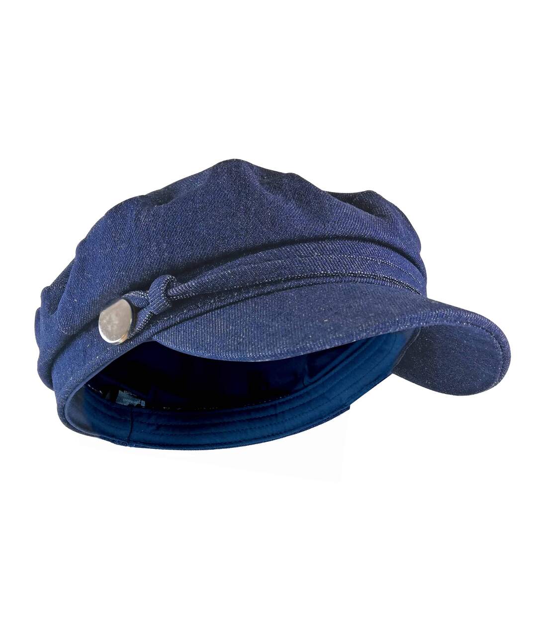 Ladies Cotton Peaked Denim/Corduroy Baker Boy Hat
