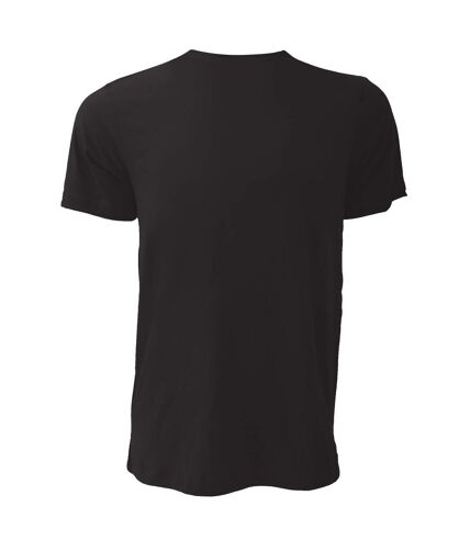 Canvas Unisex Jersey Crew Neck Short Sleeve T-Shirt (Vintage Black)