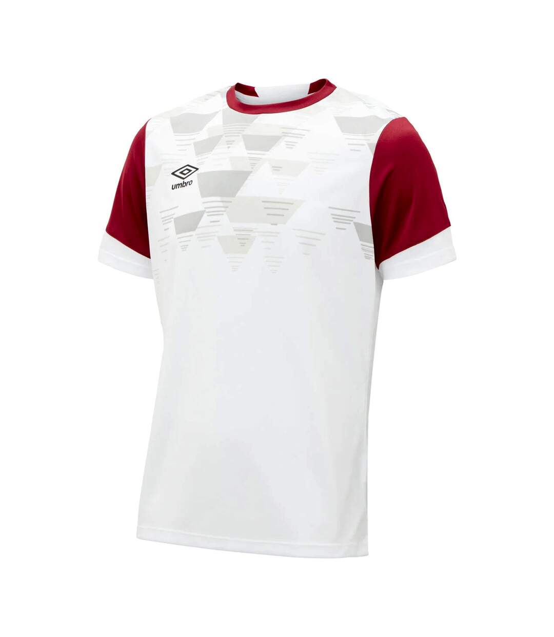 Unisex adult vier jersey white/new claret Umbro-1