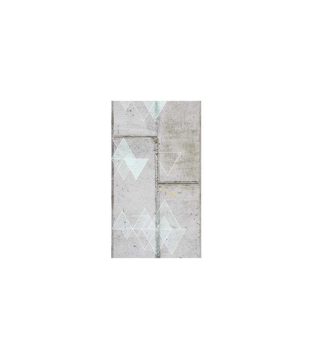 Papier Peint Concrete & Triangles 50x1000cm-2