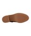 Womens/ladies evelyn leather boots tan Toms