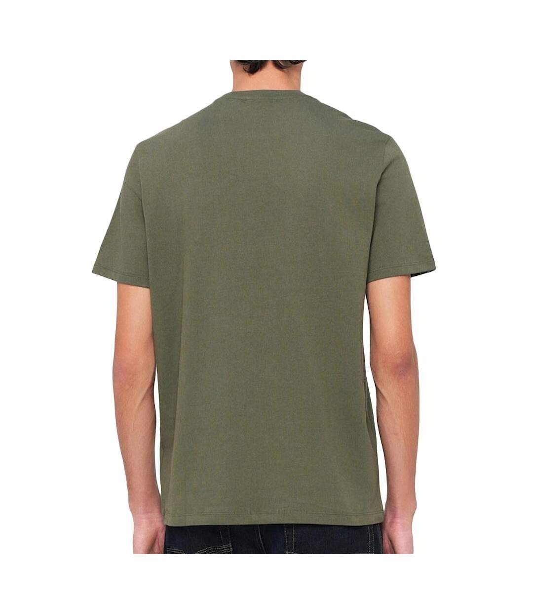 T-Shirt kaki homme calvin klein jeans classics-2