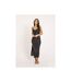 Robe longue satin ISAURIE - Dona X Lisa-1